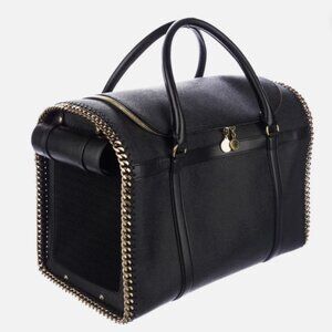 Stella McCartney Dog Bag STL282686 Black & Gold Chain